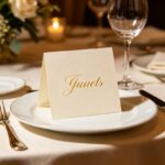 Conference Materials & Documents Table Signs & Triangular Place Cards