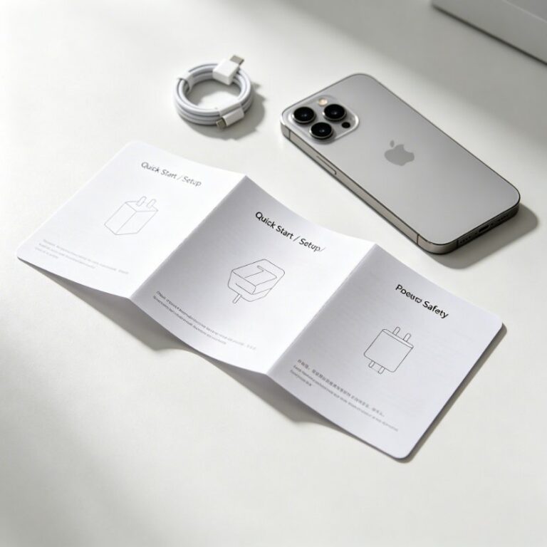 manual Single-Sheet & Folded Instruction Manuals