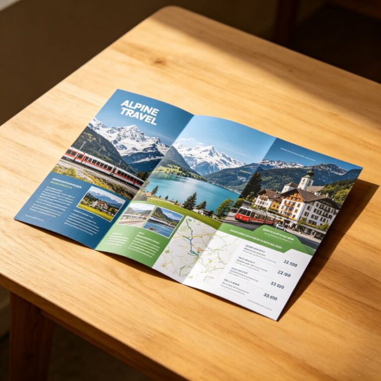 Flyers & Brochures Folded Leaflet