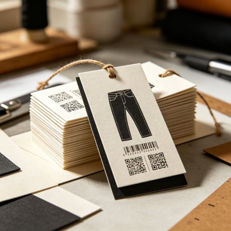 Variable Data Tickets, Labels, and Cards Apparel Hang Tag Variable Labels